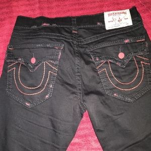 Black True Religion Pants